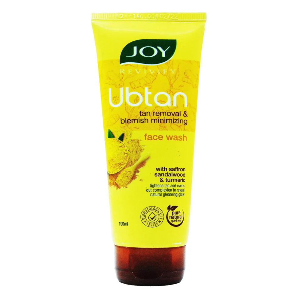 Joy ubtan and tan removal face wash 50 ml